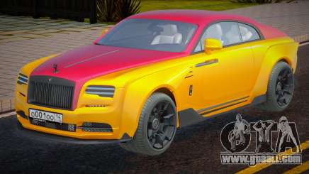 Rolls-Royce Wraith Diamond for GTA San Andreas