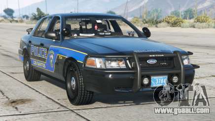 Ford Crown Victoria Police Japanese Indigo for GTA 5