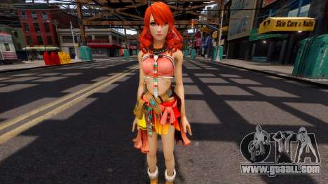 Final Fantasy XIII Girl v2 for GTA 4