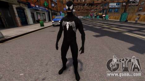 Black Spider-man and Venomized Spidey for GTA 4