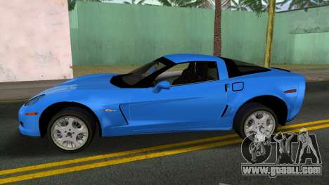 Chevrolet Covette Z06 TT Black Revel for GTA Vice City