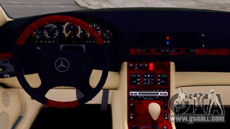 Mercedes Benz Brabus 7.3S W140 for GTA 4
