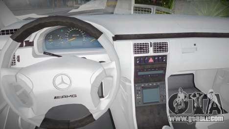 Mercedes Benz W210 E55 96 Interior - Gray Orion for GTA San Andreas