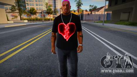 Heart T-Shirt for GTA San Andreas