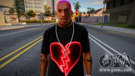 Heart T-Shirt for GTA San Andreas