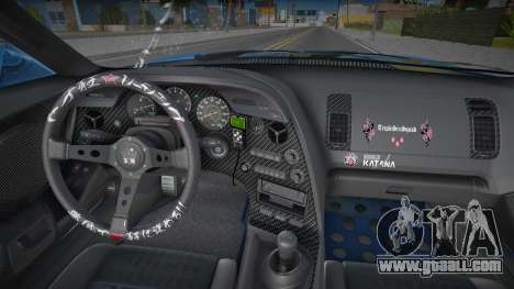 Toyota Supra VeilSide Details for GTA San Andreas