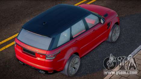 Land Rover Range Rover Sport SVR Red for GTA San Andreas
