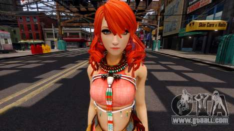 Final Fantasy XIII Girl v2 for GTA 4