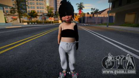 Baby Gangsta Girl for GTA San Andreas