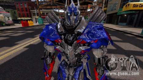 Optimus Prime age of extinction for GTA 4