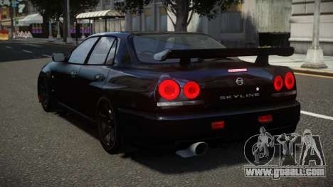 Nissan Skyline R34 GTR X-Style for GTA 4