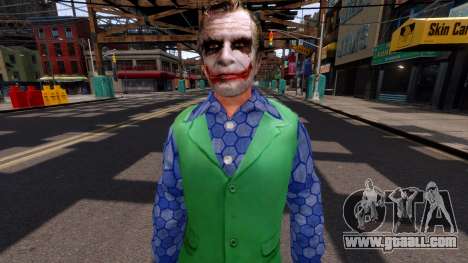 The Joker skin v1.0 for GTA 4