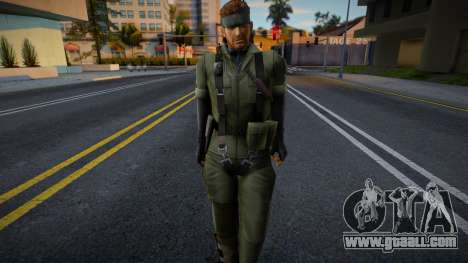 Naked Snake (with bandana and without eyepatch) for GTA San Andreas