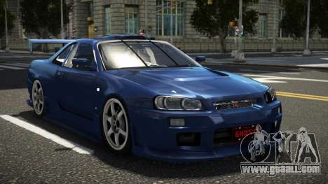 Nissan Skyline R34 SC V1.2 for GTA 4