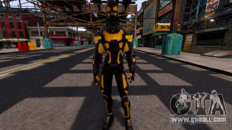 Yellow jacket (ant-man movie) for GTA 4