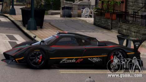 2009 Pagani Zonda R v2.6 for GTA 4