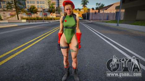 Street Fighter 6 Cammy Classic for GTA San Andreas