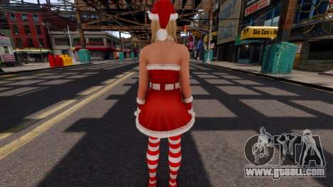 Tina Armstrong Christmas (Dead or Alive) for GTA 4