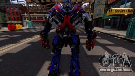 Optimus Prime Mod for GTA 4