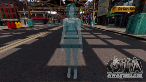 Hologram Girl for GTA 4