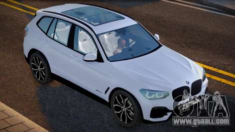 BMW X3 2021 Santa for GTA San Andreas