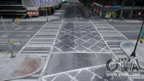 Vanilla friendly HD Roads for GTA 4