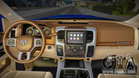 Dodge RAM 2500 2020 HD Blue for GTA San Andreas