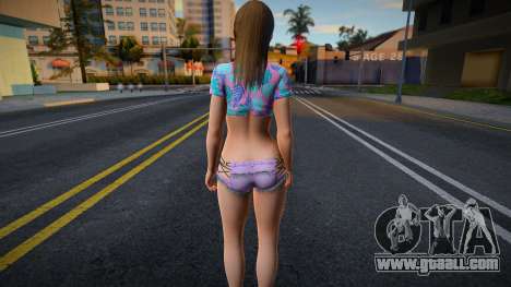 Misaki in a sexy outfit for GTA San Andreas