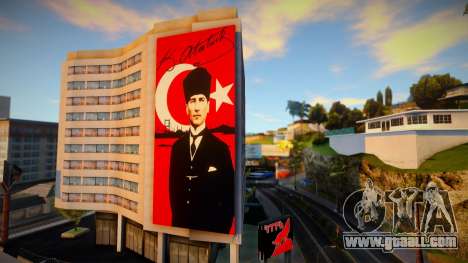 Billboards K.Ataturk for GTA San Andreas