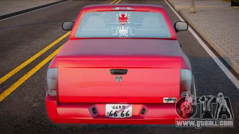 Dodge Ram SRT-10 Red for GTA San Andreas