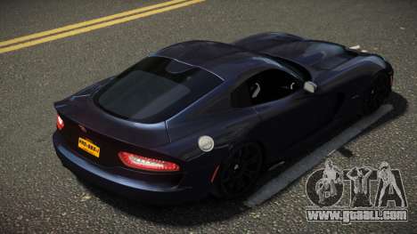 Dodge Viper SRT GT-S SC for GTA 4
