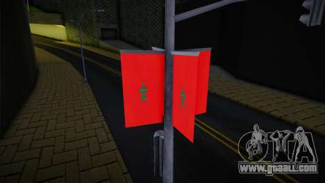 Replace Gay Flags With Morocco Flags for GTA San Andreas