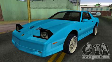 Pontiac Firebird Trans Am GTA TT Black Revel for GTA Vice City