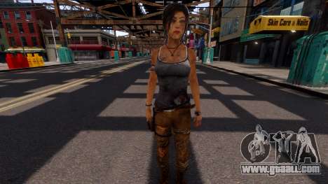 Lara Croft Hunter v2 for GTA 4