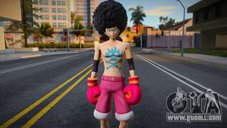 Luffy (Afro) for GTA San Andreas