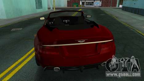 Aston Martin DBS TT Black Revel for GTA Vice City