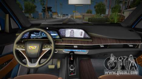 Cadillac Escalade Sport 2023 Blue for GTA San Andreas