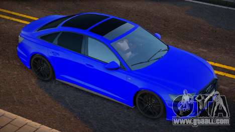 Audi A6 2019 FL VIP Plate for GTA San Andreas