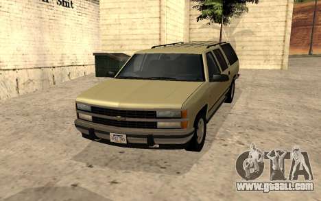 Chevrolet Suburban 1992 for GTA San Andreas