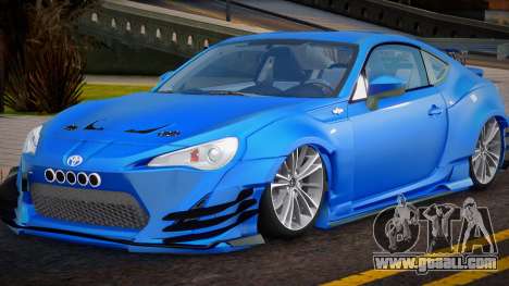 Toyota GT86 Blue for GTA San Andreas