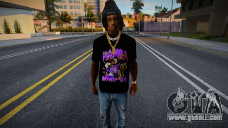 MVP Casual Basketball Dunk Street Short Sleeve T for GTA San Andreas