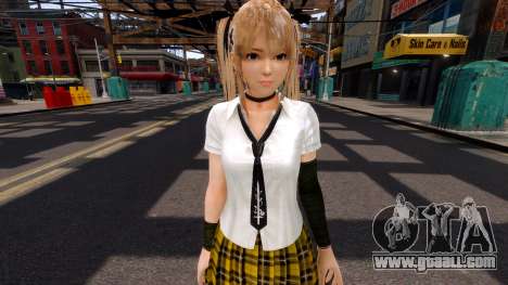 Dead Or Alive 5U - Marie Rose Schoolgirl for GTA 4