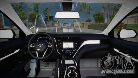 Toyota Camry VIII (XV70) Oper Style for GTA San Andreas
