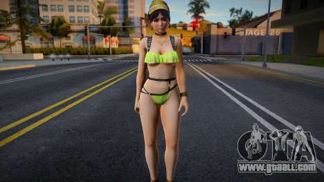 DOAXVV Kokoro - Gal Outfit (Bikini Style) LV for GTA San Andreas