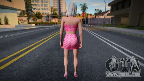 Girl in pink outfit for GTA San Andreas