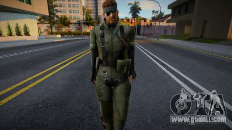 Naked Snake (with bandana and eyepatch) from Met for GTA San Andreas