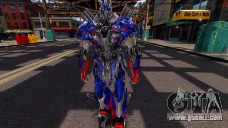 Optimus Prime age of extinction for GTA 4