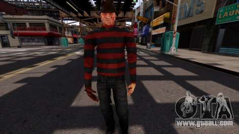 Freddy Krueger PED for GTA 4