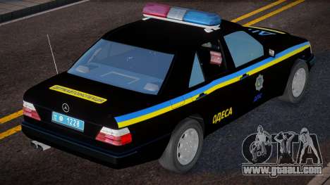 Police Mercedes - Benz 300 E DPS of Ukraine for GTA San Andreas