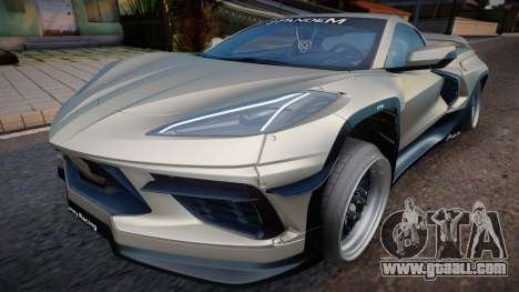 Chevrolet Corvette Stingray Details for GTA San Andreas